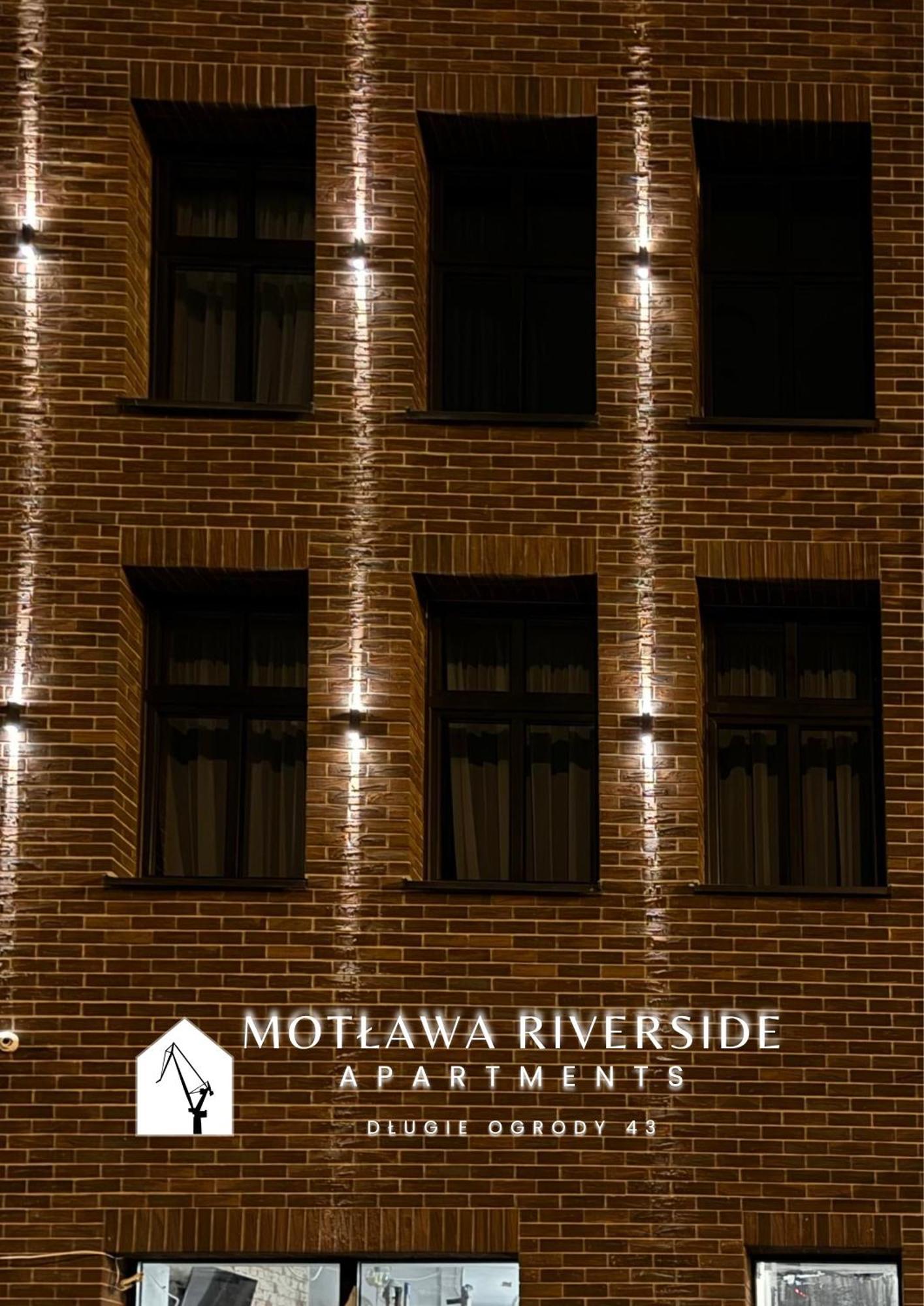 Motlawa Riverside Apartments - Boutique Stay In Gdańsk Kültér fotó