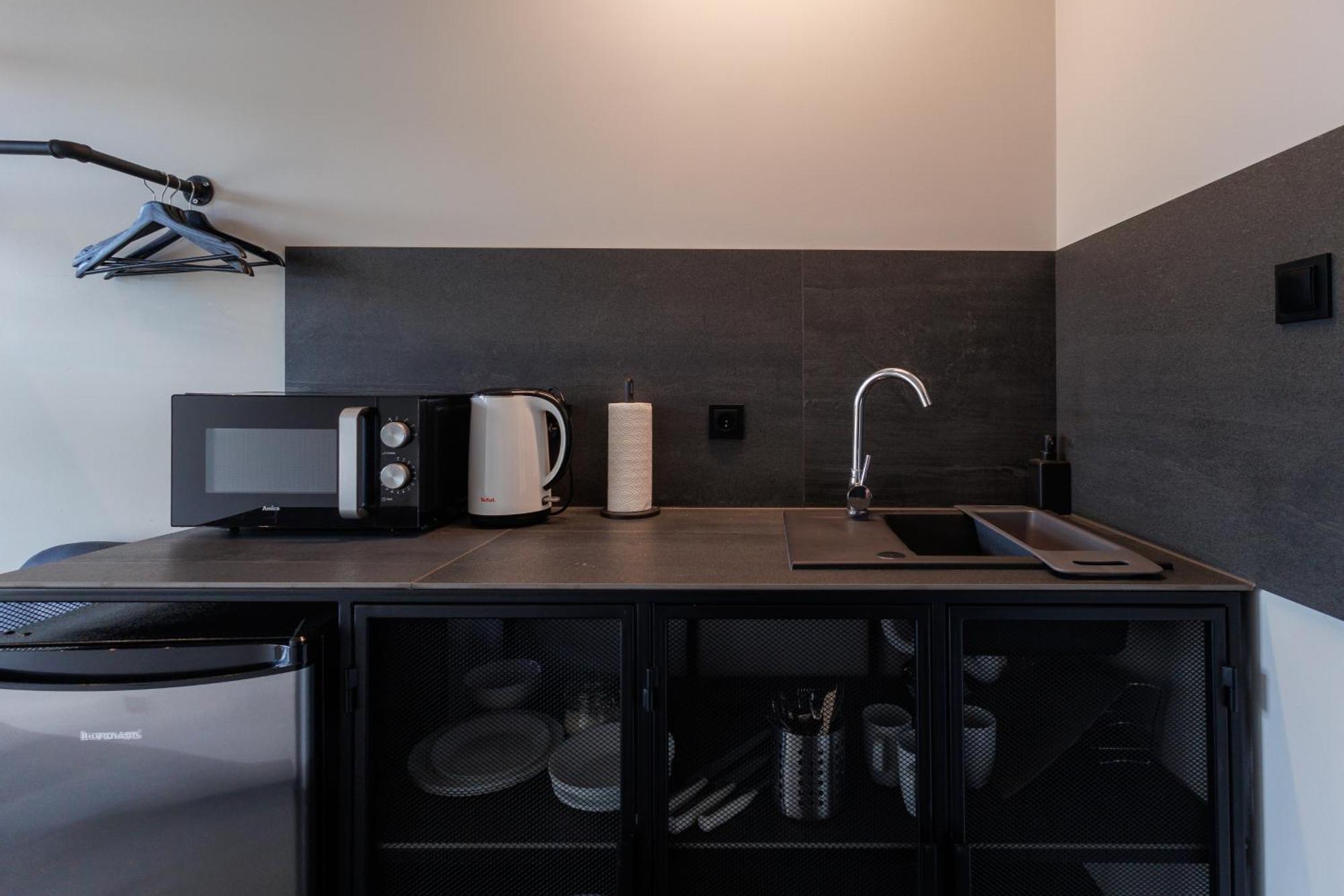 Motlawa Riverside Apartments - Boutique Stay In Gdańsk Szoba fotó